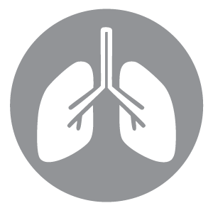 Asthma Icon. Created by Elyse Briggs.